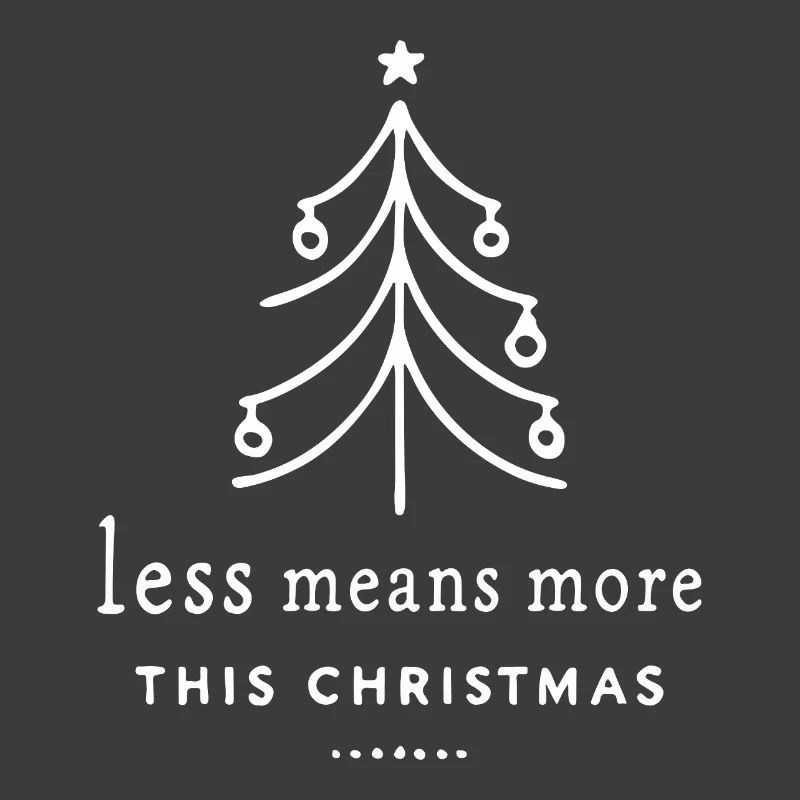 Moins, c’est plus à Noël