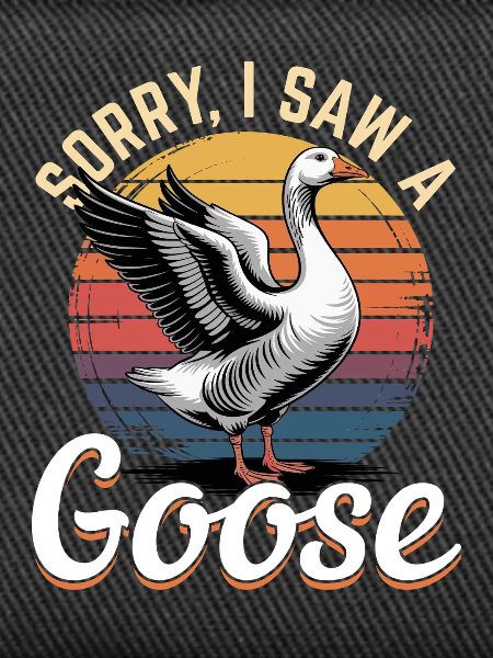 Funny Bird Goose