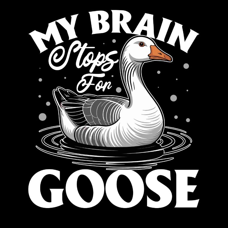 Funny Bird Goose