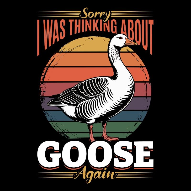 Funny Bird Goose