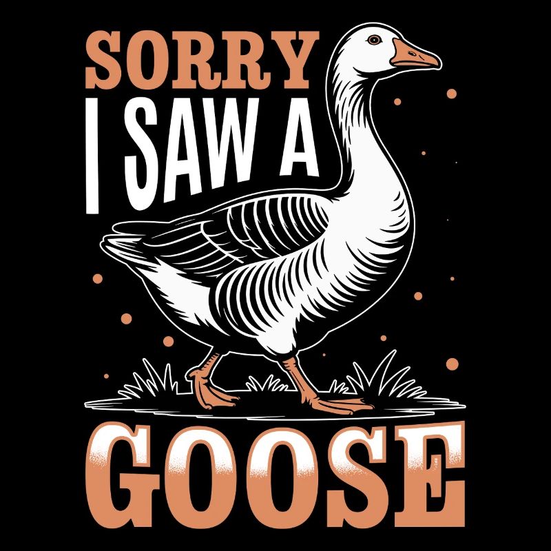 Funny Bird Goose