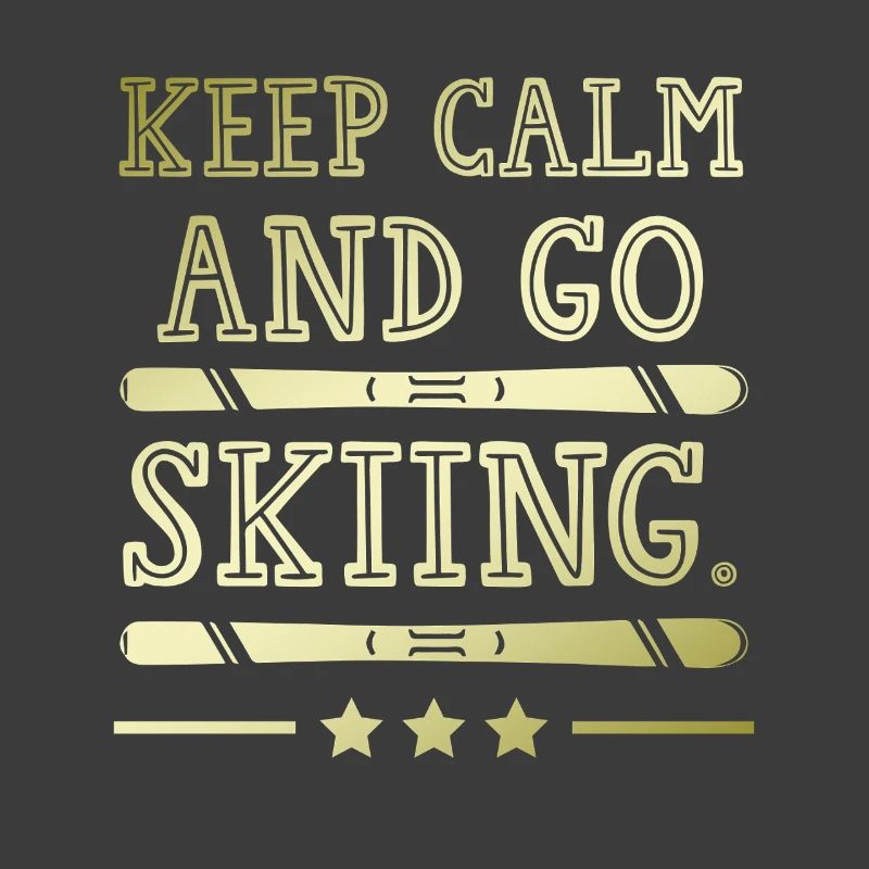 Keep calm ski