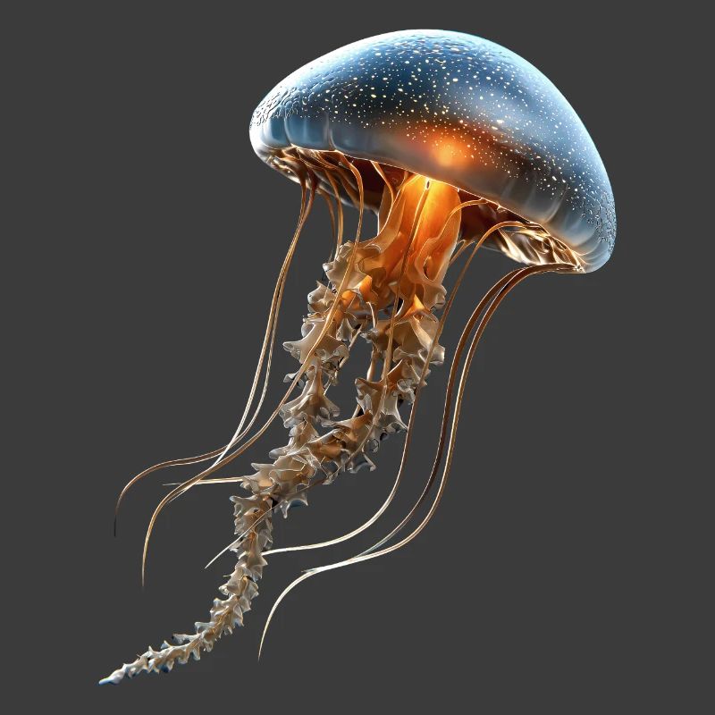 Méduse Méduse de feu Méduse Méduse mignonne