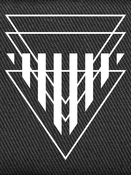 Triangular Crest Geometric Print