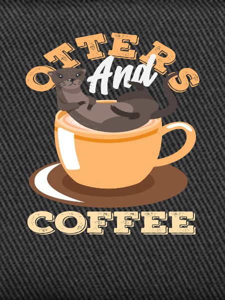 Kaffee Seeotter Cartoon