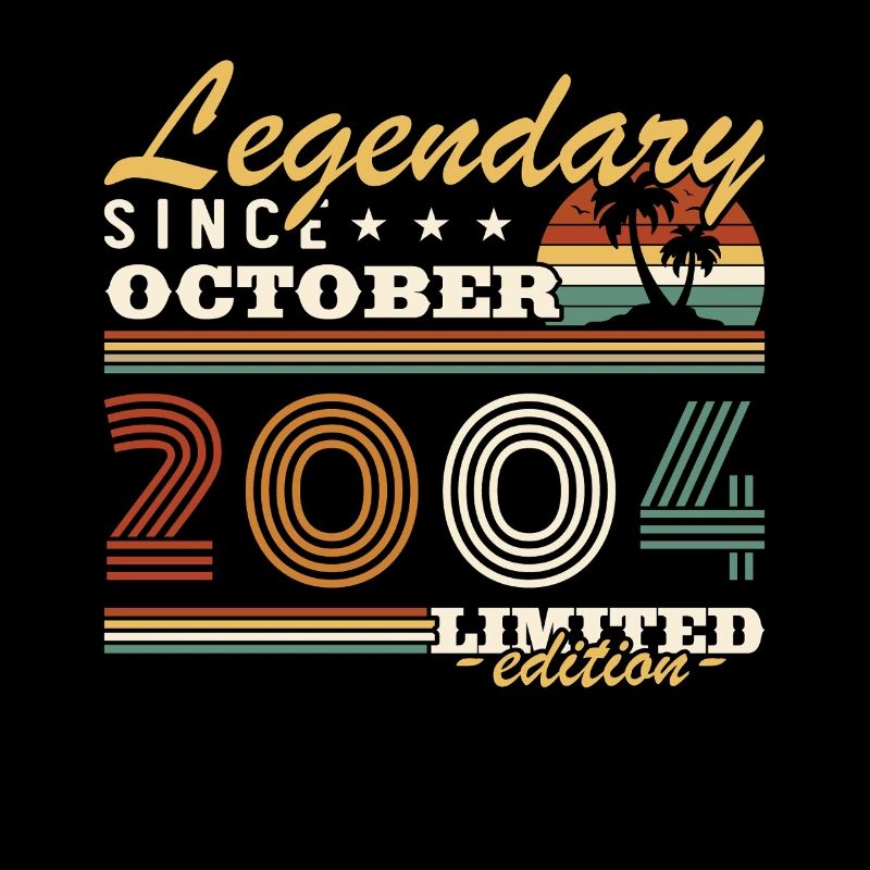 October 2004 Vintage Retro Birthday Gift