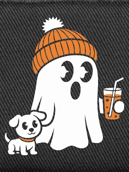 Cozy Ghost with Beanie