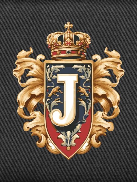 J Buchstabe Name Krone