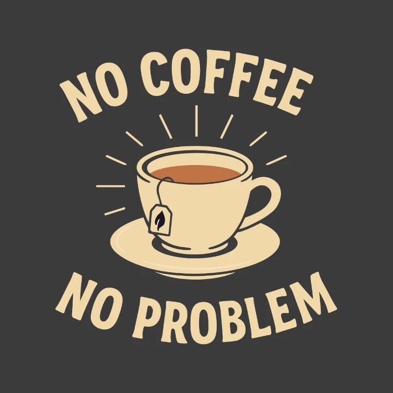 No Coffee No Problem – Tee statt Kaffee Shirt