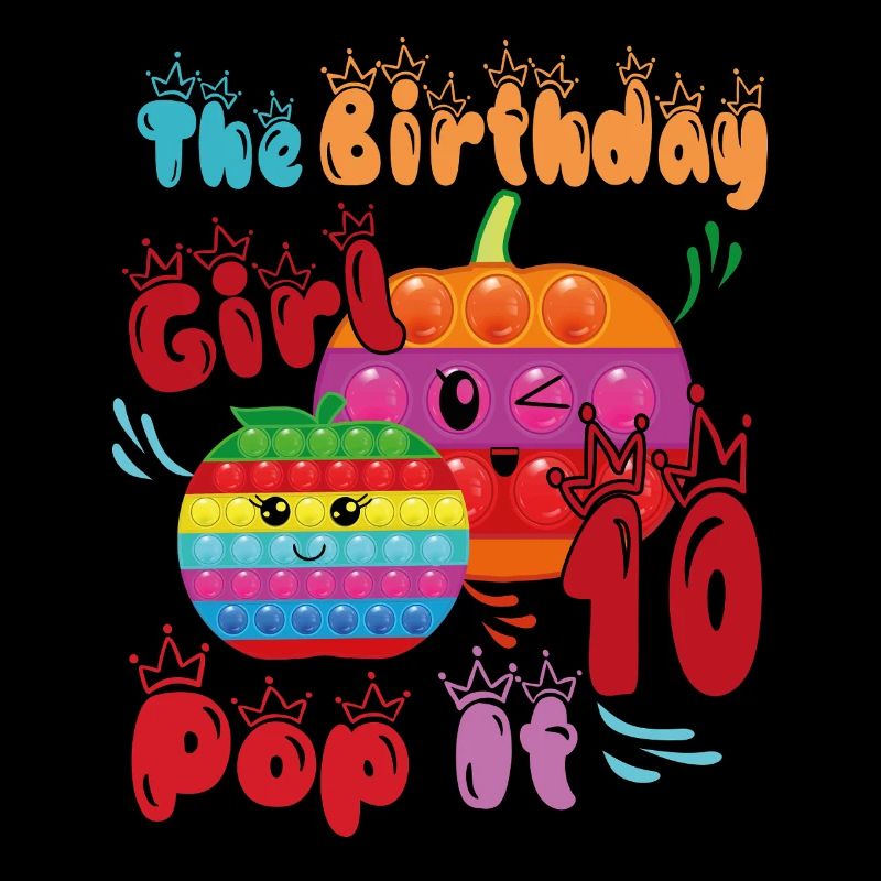 Das Geburtstagskind 10Pop-It