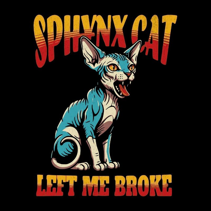 Sphynx Cat Drôle