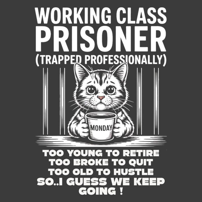 Monday Trapped Work Funny Work Outfit