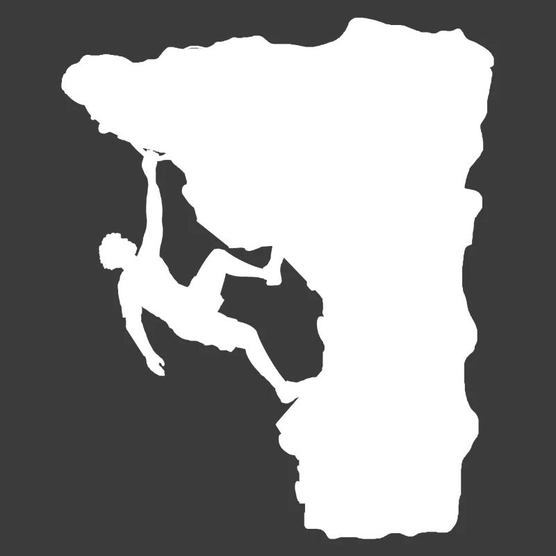 Climber on the ledge