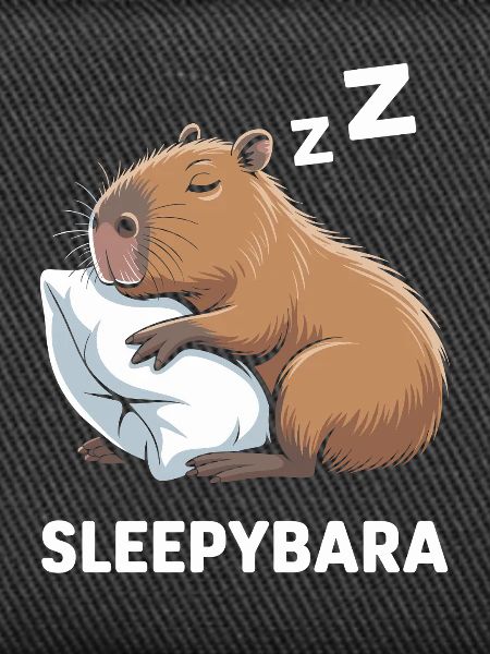 Sleepybara Capybara Sleeping