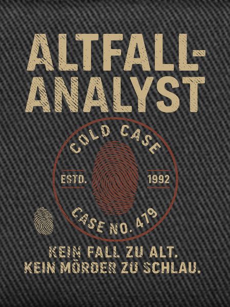 Altfall-Analyst – Cold Case Shirt
