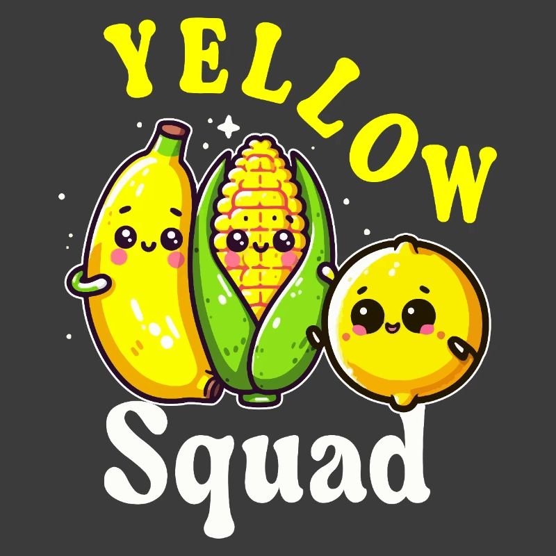Squad Yellow Kawaii Fruit