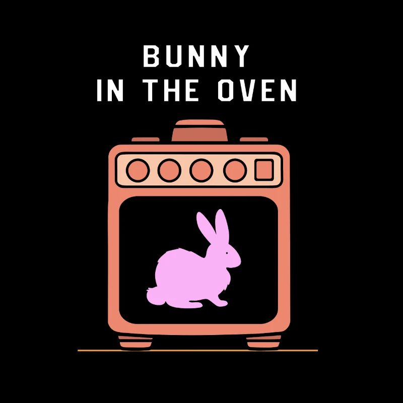 Werdende Mutter Ostern Gender Reveal