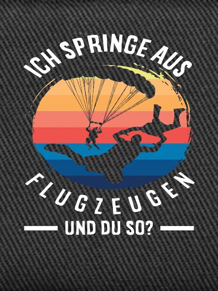 Airplane Jumping Skydiver