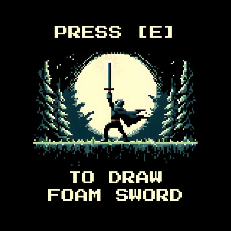 [E] press for foam sword | LARP Fun