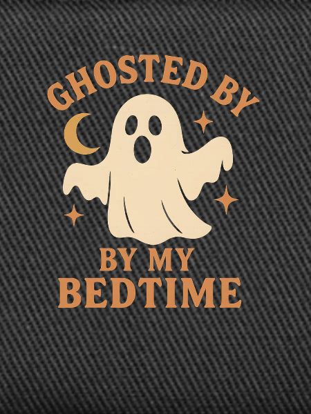 Bedtime Ghost Graphic, Halloween 