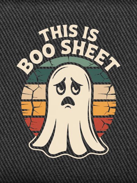 Ghost Halloween Retro