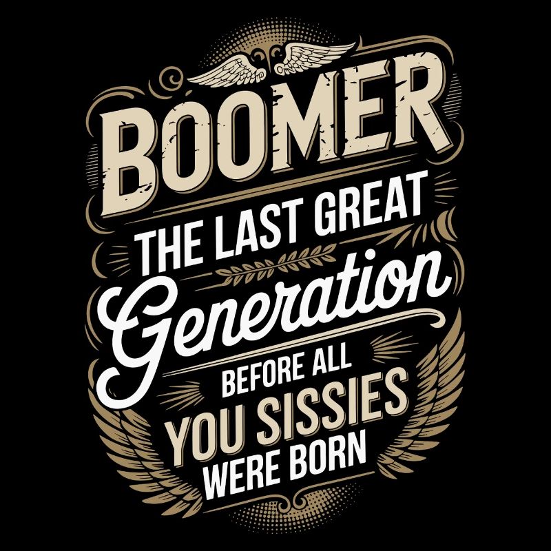 Boomer Letzte Große Generation Spruch