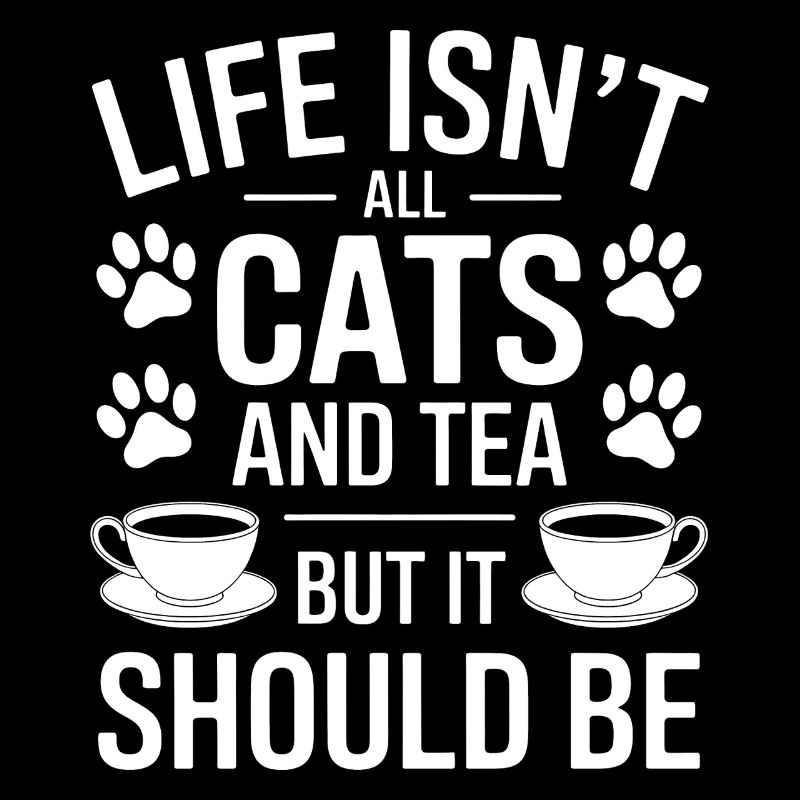 Tee Spruch Katzen Lustiges Tee Geschenk
