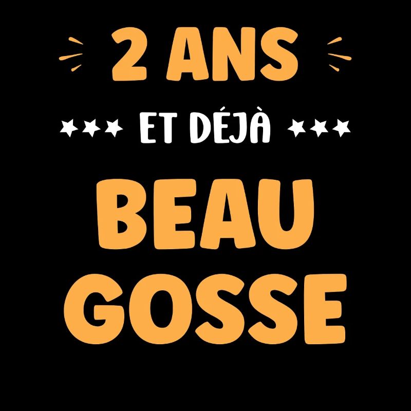 Two years already handsome