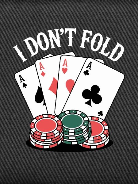 Fold Poker Karten