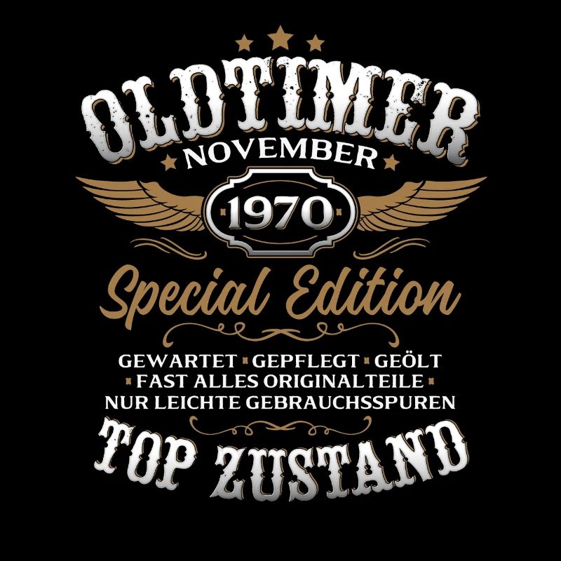 55. Geburtstag Geschenk Oldtimer November 1970