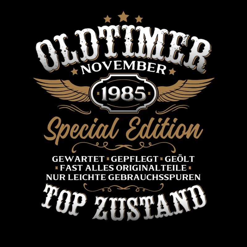 40. Geburtstag Geschenk Oldtimer November 1985