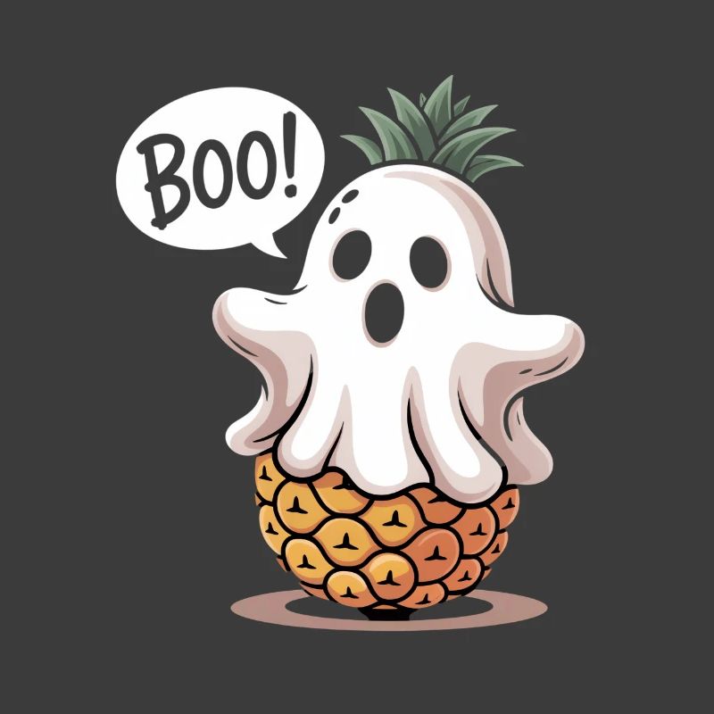 Pineapple Ghost Halloween