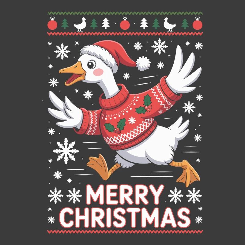 Weihnachtsgans im Pullover
