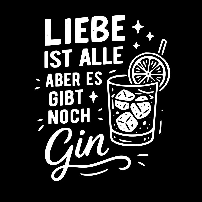 L’amour, c’est tout, mais il y a quand même du gin
