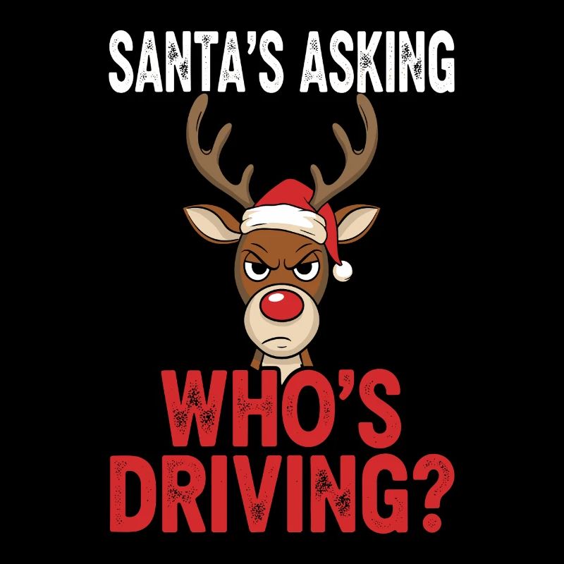 Reindeer asks: Who drives