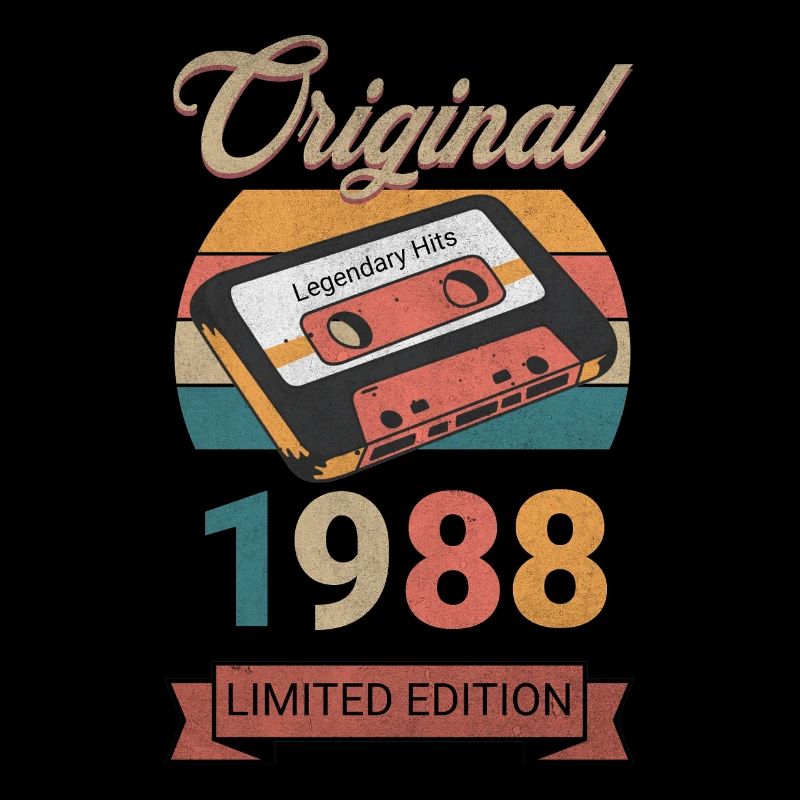 Cadeau d’anniversaire original 1988 en édition limitée