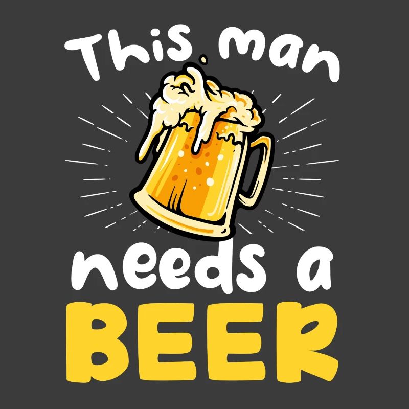 This Man Needs a Beer