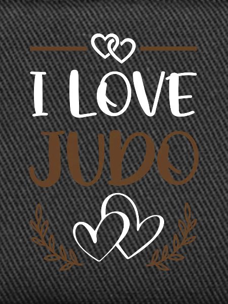 Ich liebe Judo Herzen