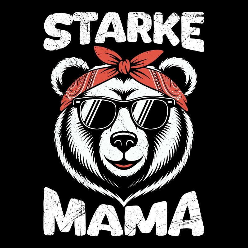 Werdende Mutter BÄREN STARKE MAMA Lustiges