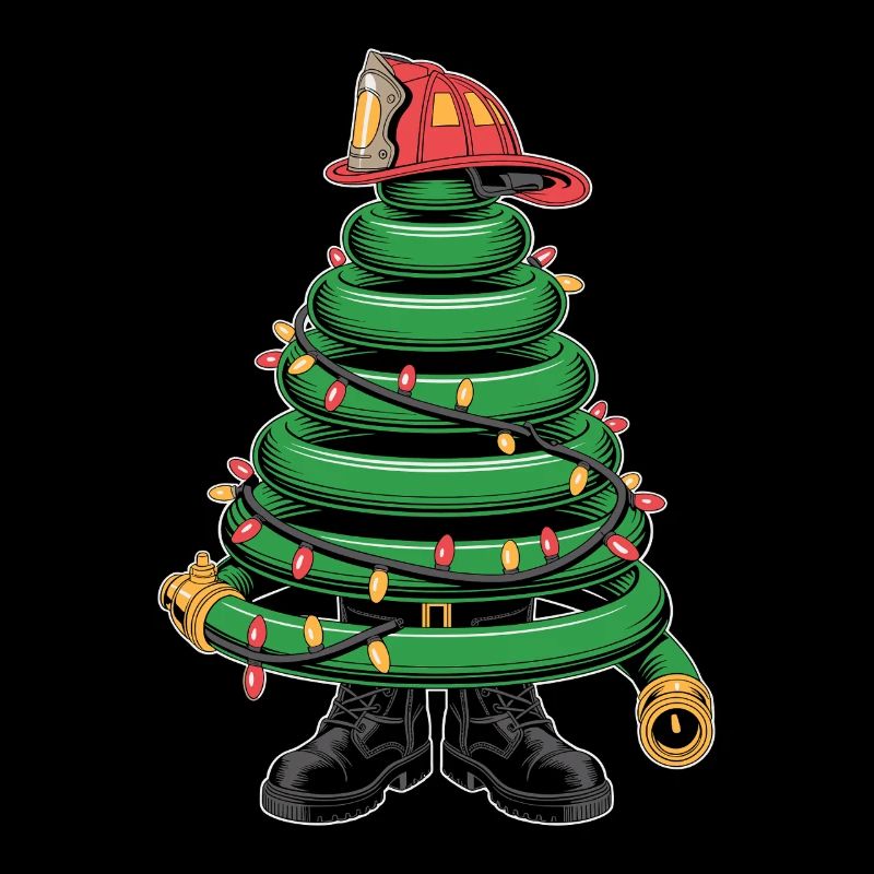 Fire Brigade Christmas Tree