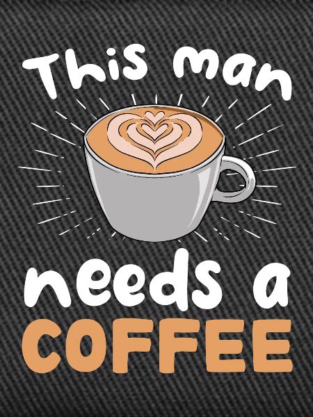 This man needs coffee