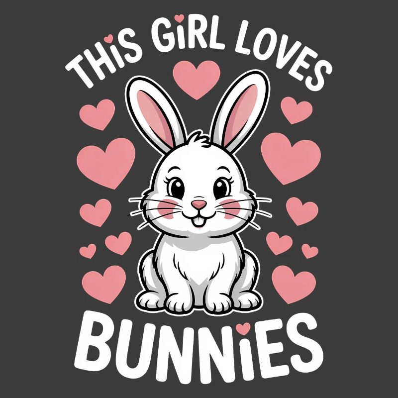Bunny Saying Girl Rabbit Fun Bunny Gift