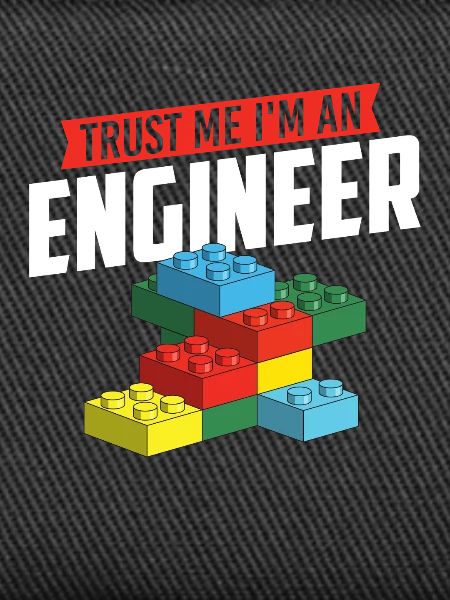 Trust Me I’m An Engineer Brick Builder Block Build