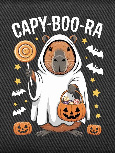 Capybara Halloween Capy-Boo-Ra Fun
