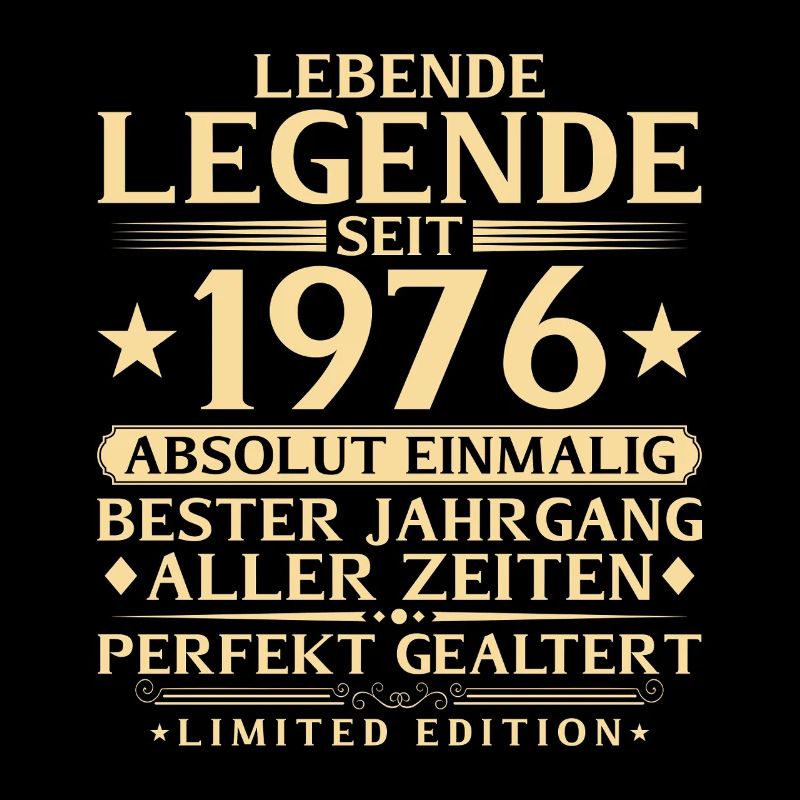 1976 Legend 50e anniversaire cadeau