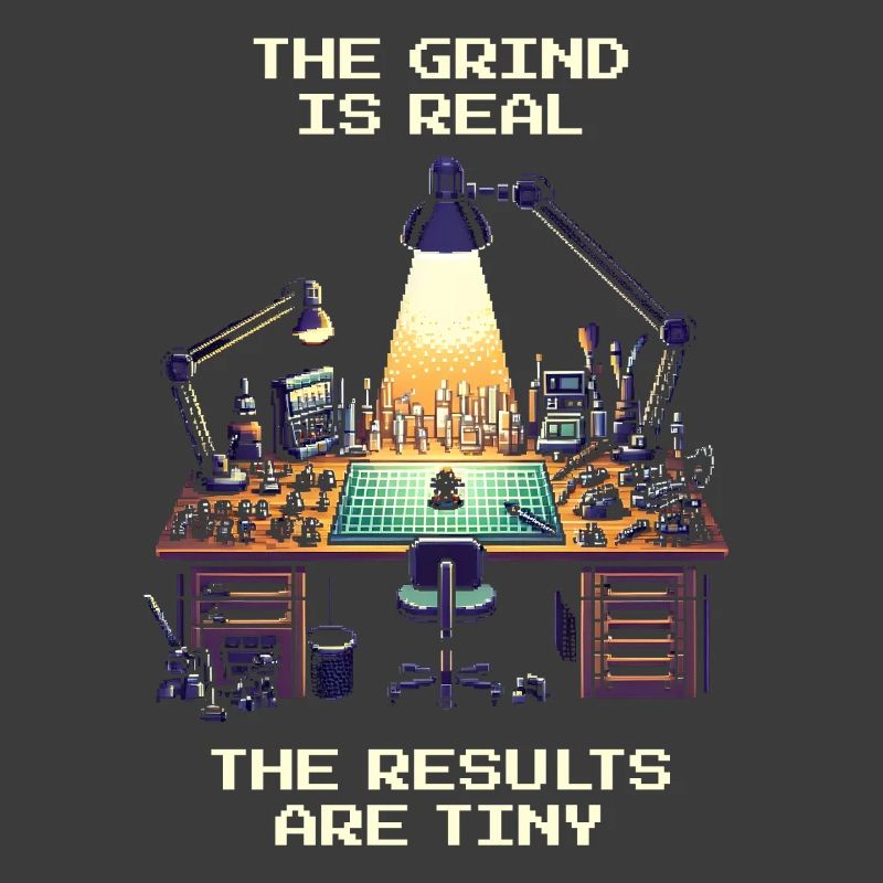 Grind is real: Result tiny | Miniatures