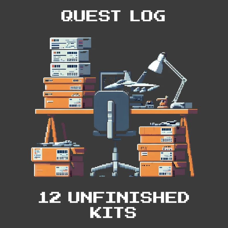 Quest Log: 12 Unfinished Kits | Model making