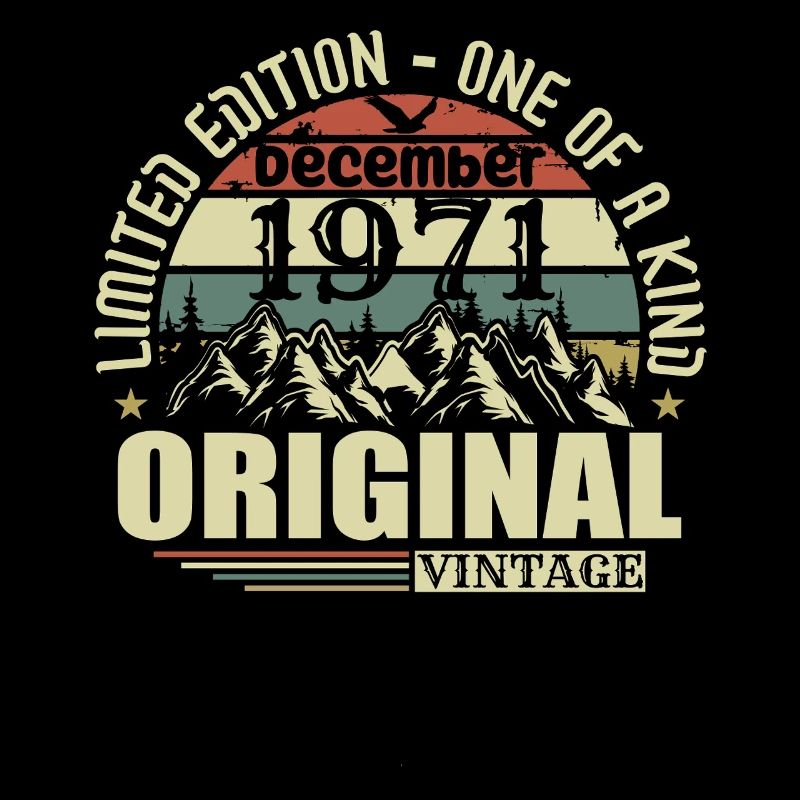 Décembre 1971 Décembre Anniversaire Décembre 1971