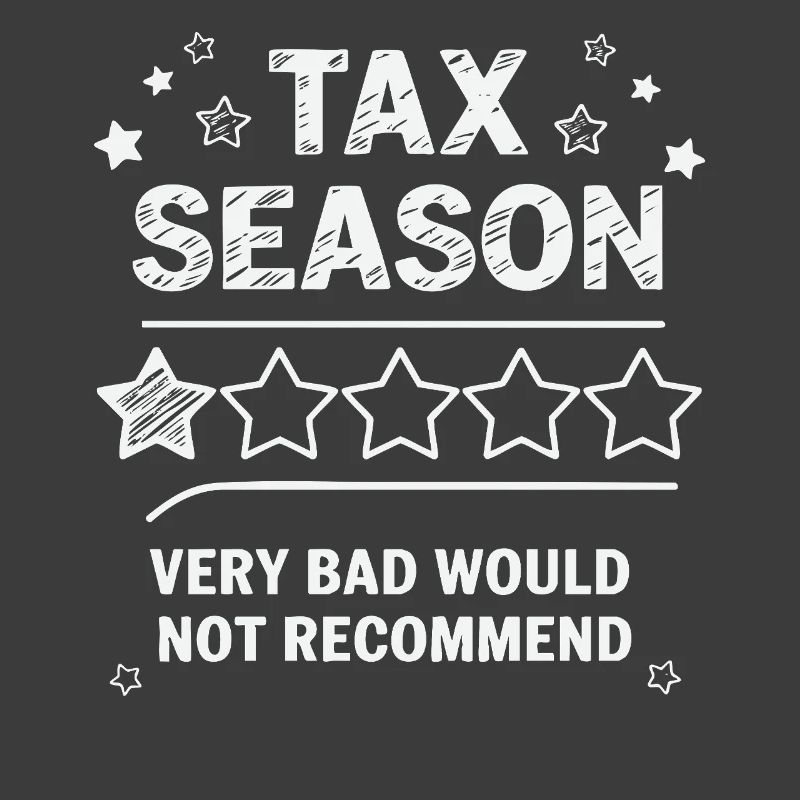 Saison des impôts - Conception de la note 1 étoile