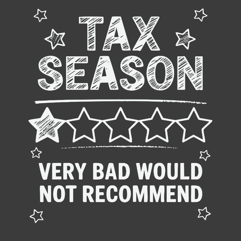 Saison des impôts - Conception de la note 1 étoile